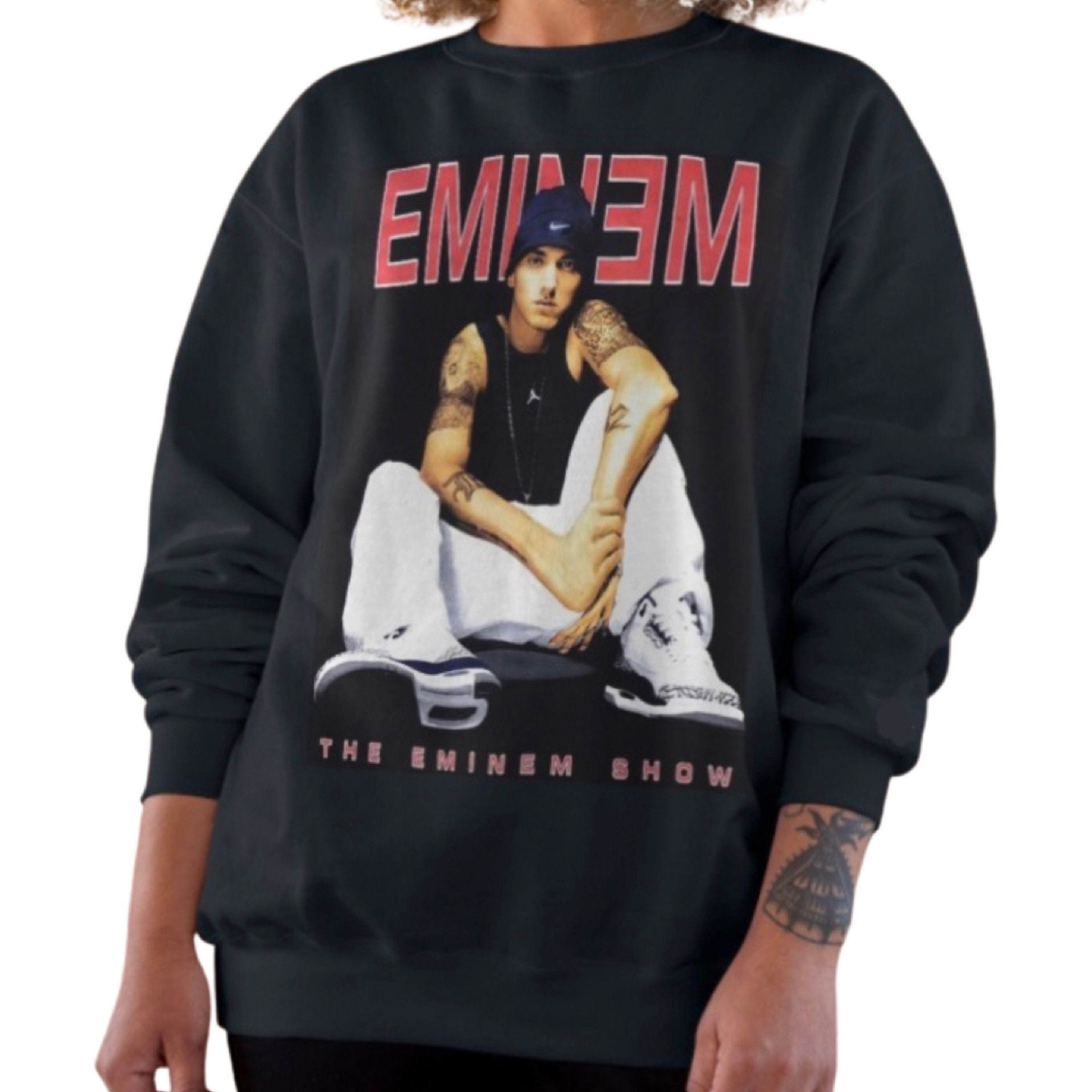 Discover Vintage Eminem Sweater | Eminem Crewneck Sweatshirt