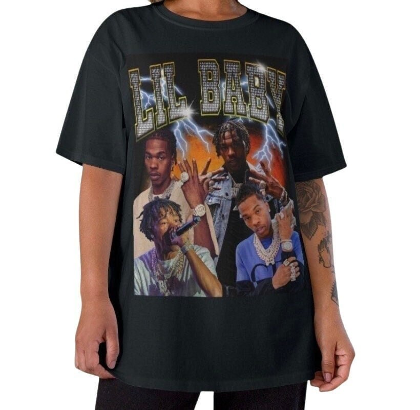 Discover Lil Baby Vintage Graphic Tee