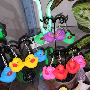 RUBBER DUCK DUCKY Earrings