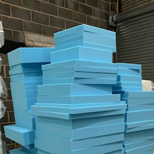 Blue Foam Cut to Any Size High Density Firm Foam for Sofa Seat Chair Bench Pads Cushion Grade 33 Upholstery Multipurpose
