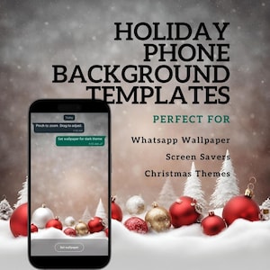 Christmas Wallpapers, Phone Lock Screen, Wallpaper, Santa Claus, Nativity Background, iPhone Home Screen Android Home screen.