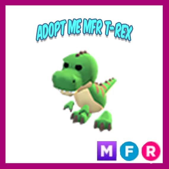 Adopt Me MFR Trex mega Neon Fly Ride Cheap and Fast Etsy