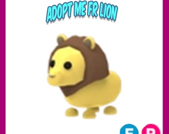 Neon Lion Adopt Me - Etsy UK