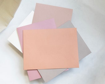 Luxury Blank Envelopes | Blank Wedding Envelopes | A7 Euro Flap Envelope | Boho Envelopes | Aesthetic and Modern Envelopes for Calligraphy