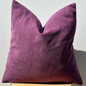 Outdoor Pillow Cover,Purple Pillow Cover,Indoor&Outdoor Pillows,Summer Decor,Garden Pillow Cover,Decorative Pillow Cover,Halloween,20x20