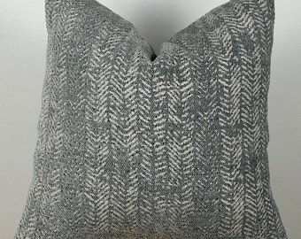 Gray Color Textured Pillow Cover,Gray Euro Sham,Decorative Pillow,Home Decor, Woven Thick Fabric,Gray Throw Pillow cover,Halloween Gift