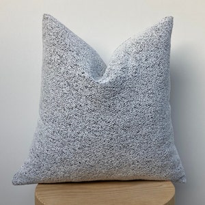 Boucle Look Black and White Pillow,Boucle Pillow Cover,Handmade Pillowcase,Sherpa Black and White Pillow,Boucle Decorative,Halloween Gift