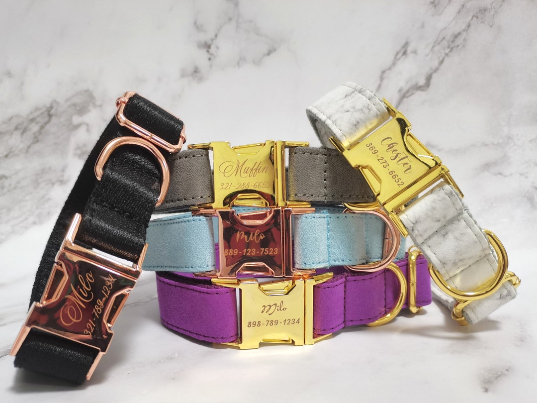 Beirui Hundehalsband Mit Schleife – Personalisierbar, Satin, Verstellbar, Für Hochzeit & Feiertage