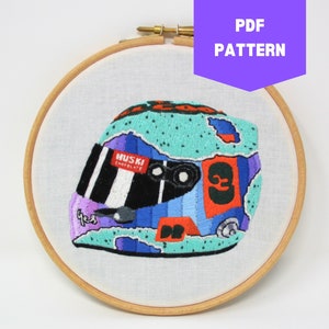 PDF PATTERN ONLY Daniel Ricciardo 2021 All Good All Ways Formula One helmet