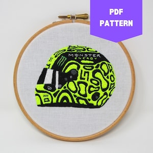 PDF PATTERN ONLY Lando Norris 2024 Formula One helmet