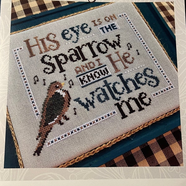 Singing Sparrow Pattern by Sweet Wing Studio