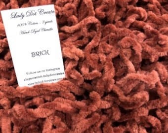 Hand Dyed Chenille by Lady Dot Creates