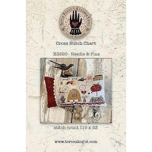 Nadel & Flachs Muster von Teresa Kogut Creative Whims