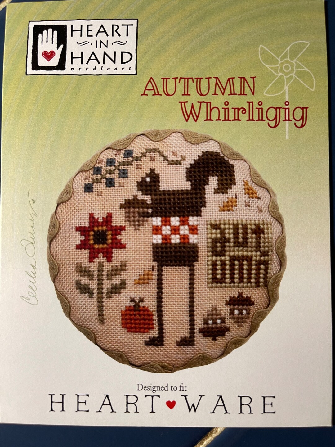 Autumn Whirligig Pattern by Heart in Hand - Etsy
