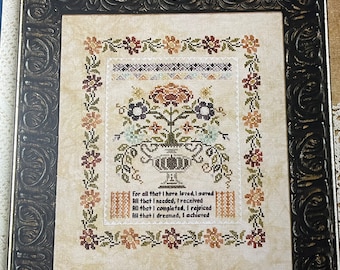Blooming Bouquets #1 Thankful Pattern by Jeannette Douglas Designs