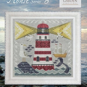 Lighthouse pattern of the Fabulous House Series #8 by Cottage Garden Samplings