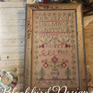 Frohe Weihnachten-Muster von Blackbird Designs