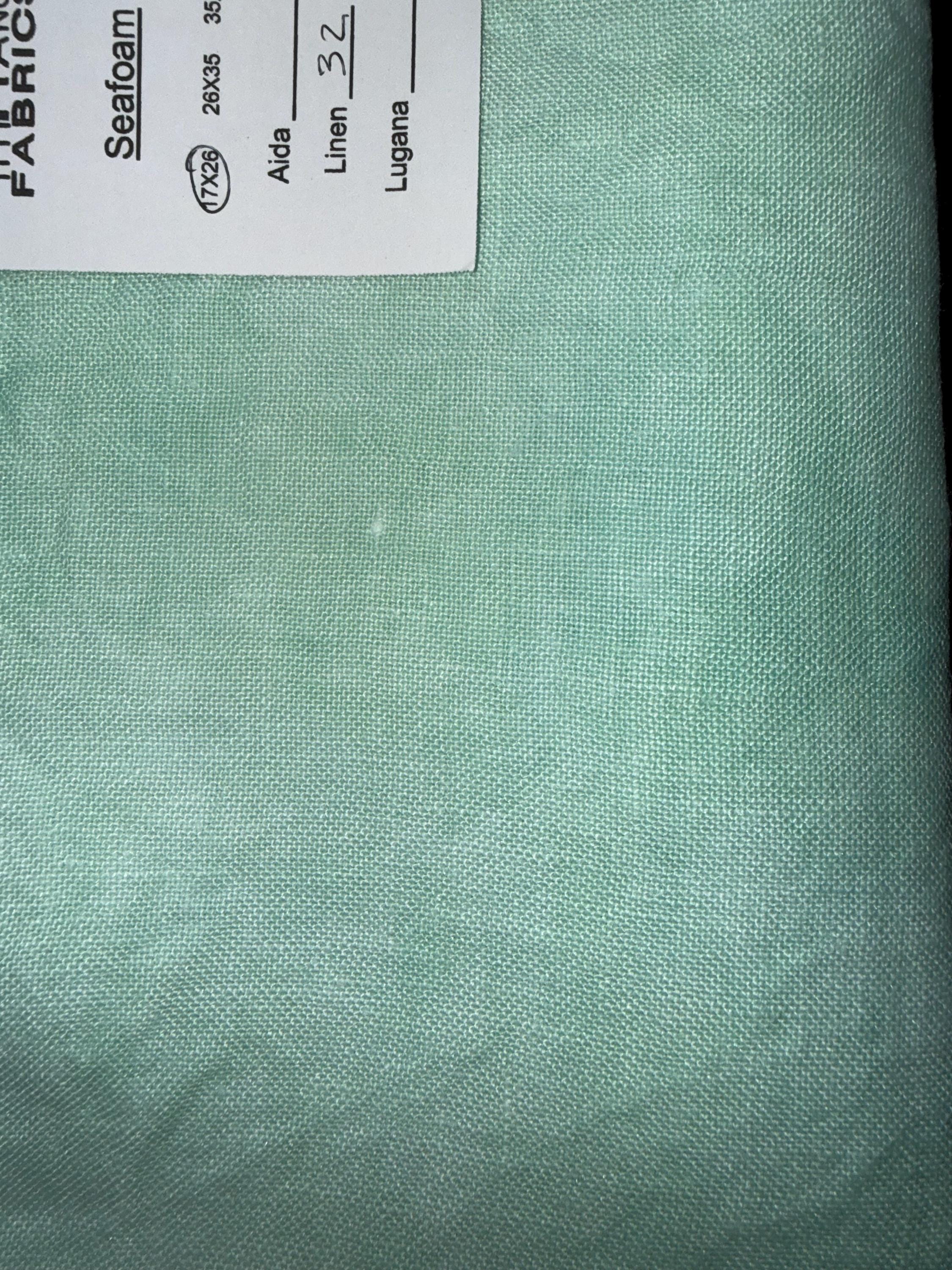 Linen “seafoam” by Atomic Ranch Fabrics - Etsy