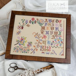 Anna Funk pattern by Erica Michaels Needleart Designs