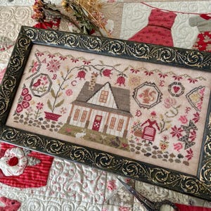 Quaker Farmhouse-mönster av Pansy Patch Quilts and Stitchery