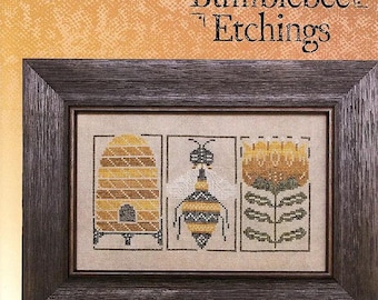 Bumblebee Etchings pattern by Heart in Hand