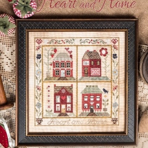 Heart and Home pattern by Jeanette Douglas Designs