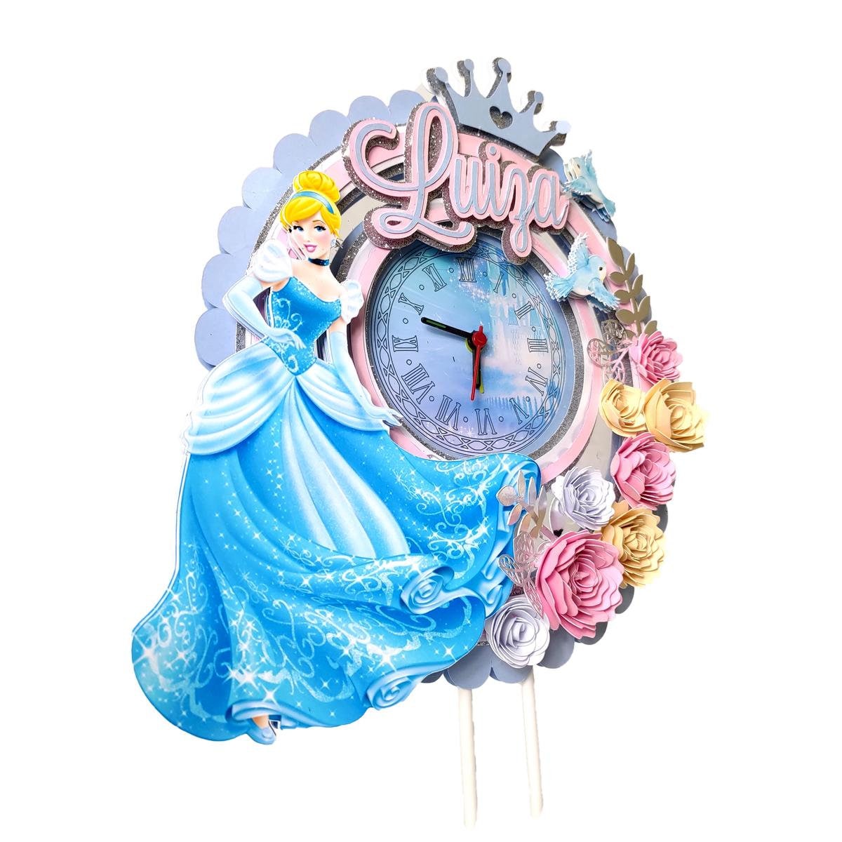 DIY Cinderella cake topper SVG file DIGITAL