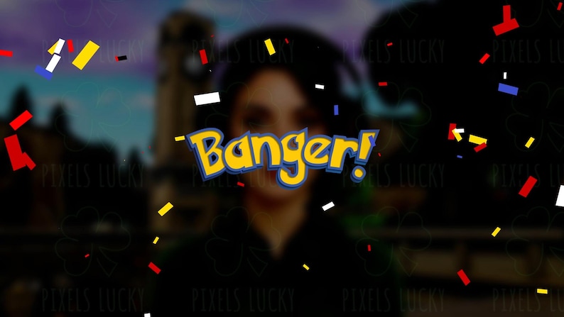Banger! Ball Stream Alert - 1920x1080 & Vertical - Full Screen Animated ...