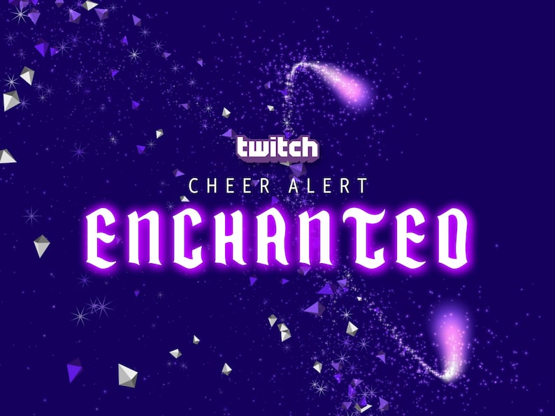Enchanted Cheer Alert - Magical Twitch Bits - Full Screen Animated ...