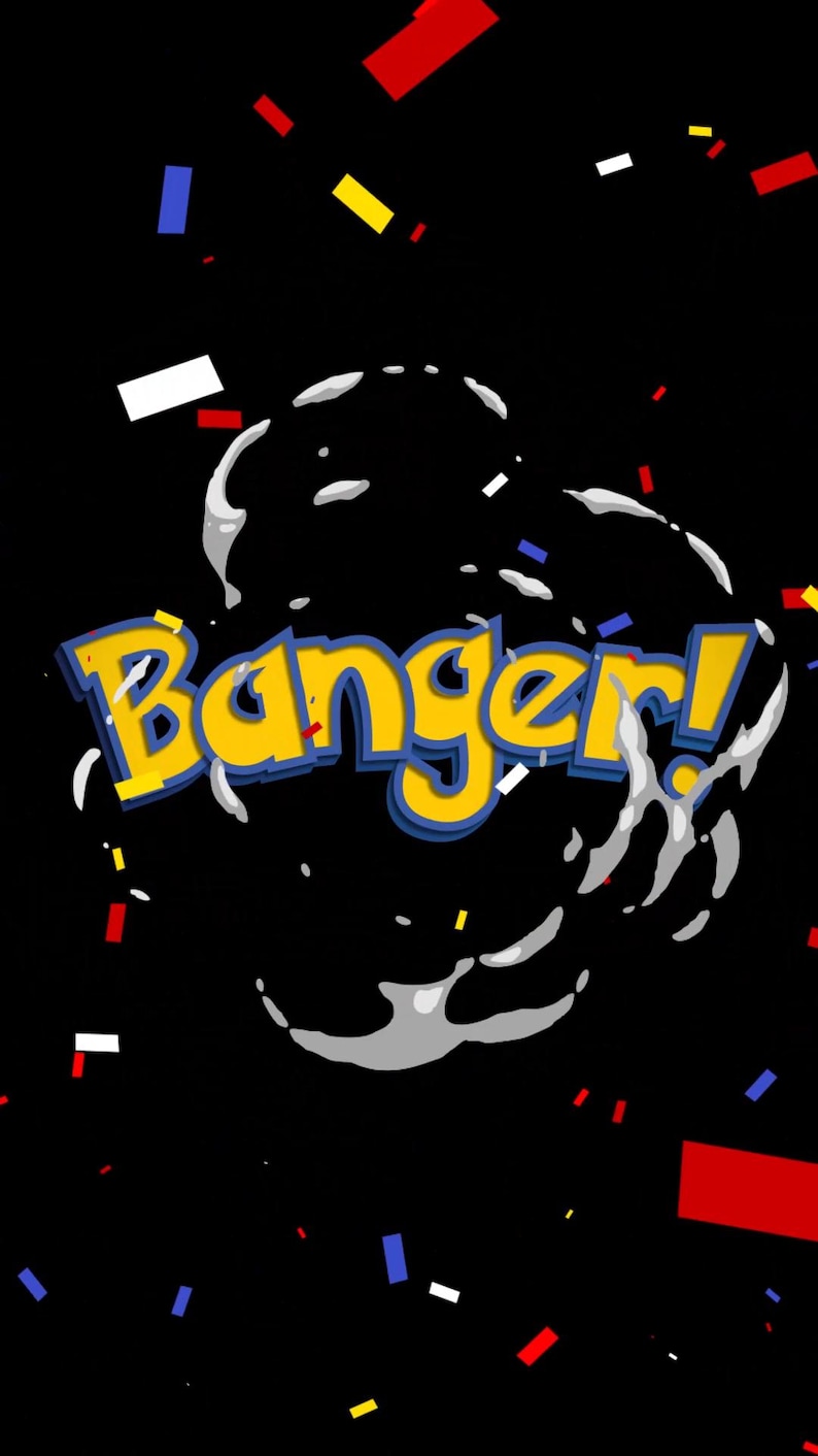 Banger! Ball Stream Alert - 1920x1080 & Vertical - Full Screen Animated ...