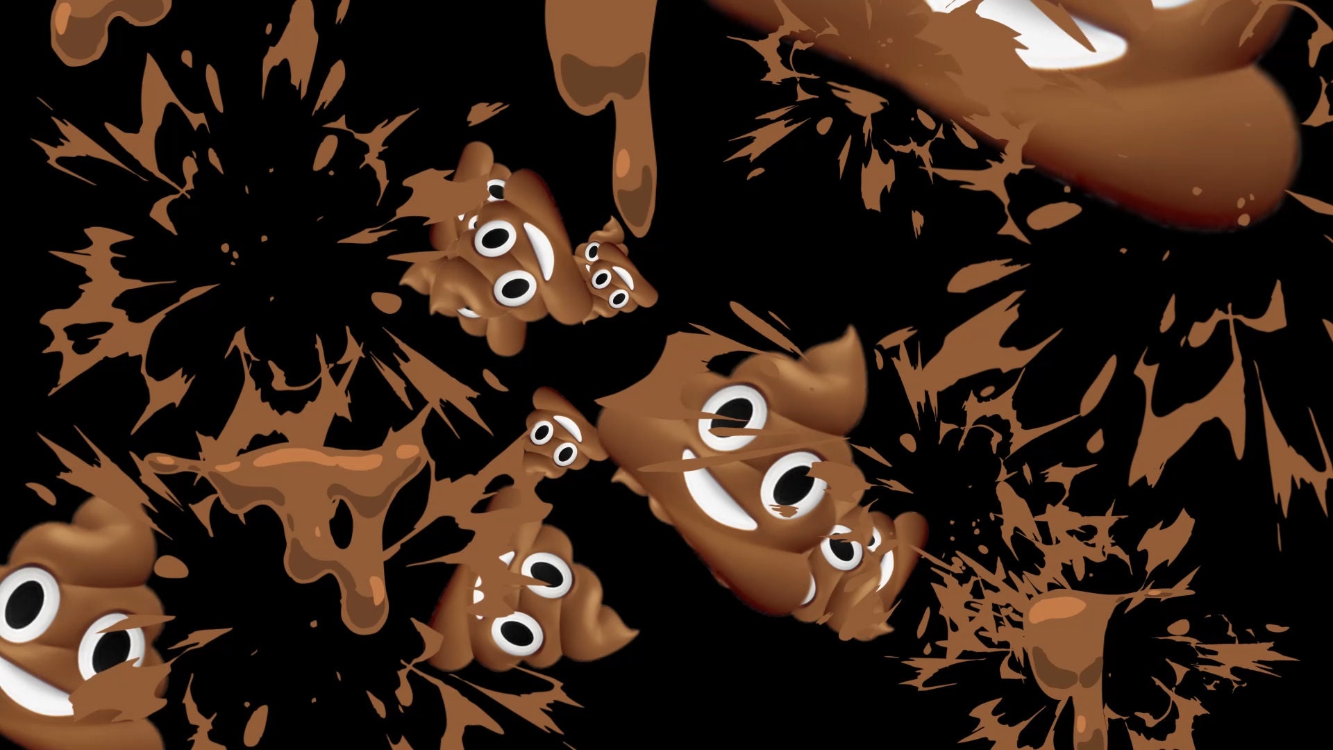 Poo Fling Stream Alert - Full Screen Animated Overlay - Transparent ...