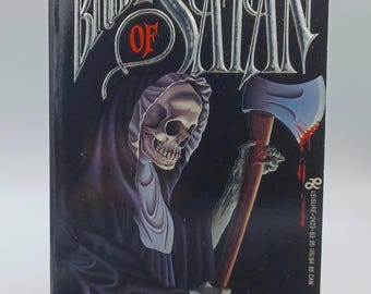 Bride of Satan (1986) William Schoell, vintage fiction paperback book, ISBN 0843924233 USA