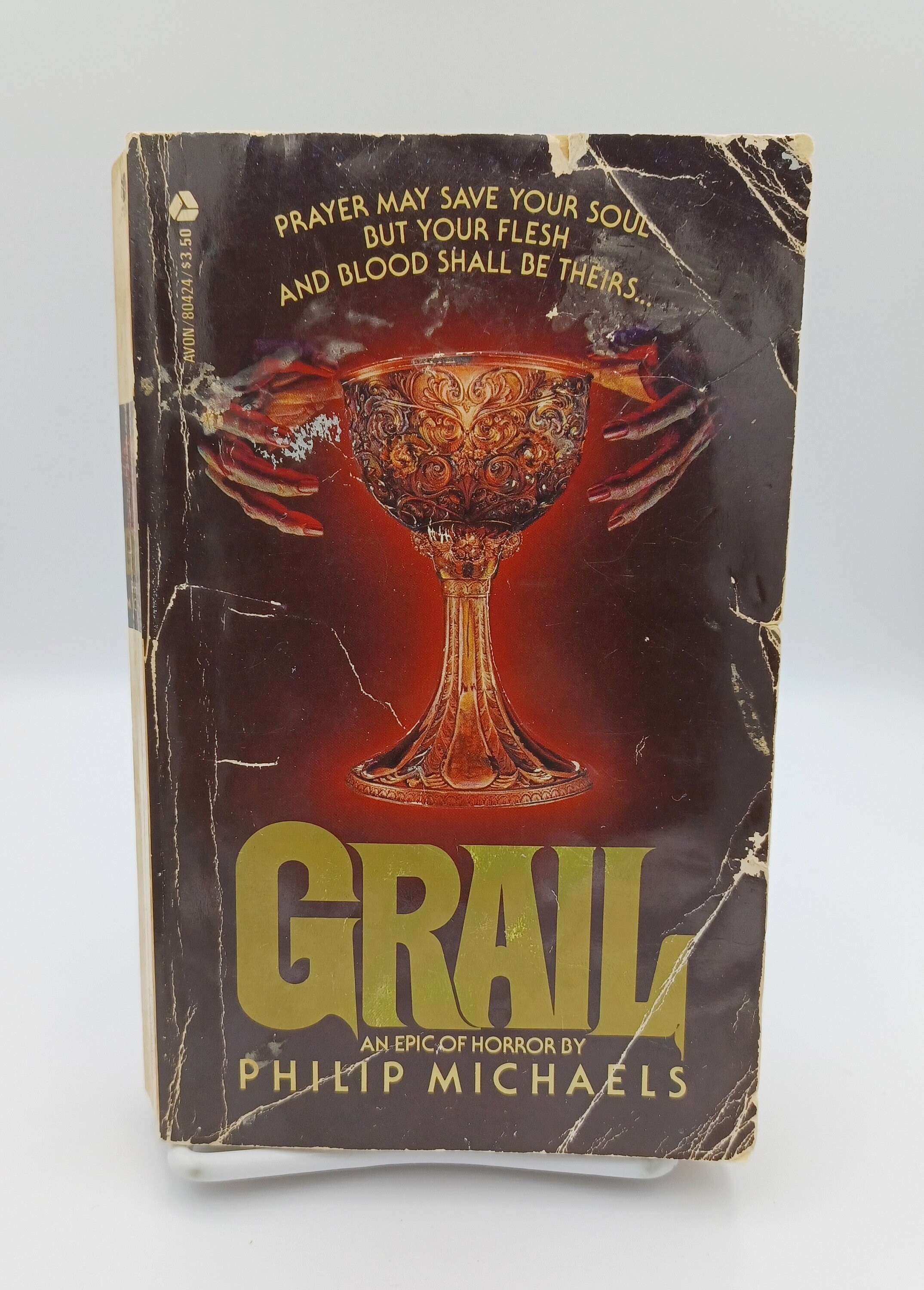 Grail 1982 Philip Michaels, Vintage Horror Paperback Fiction Etsy Canada