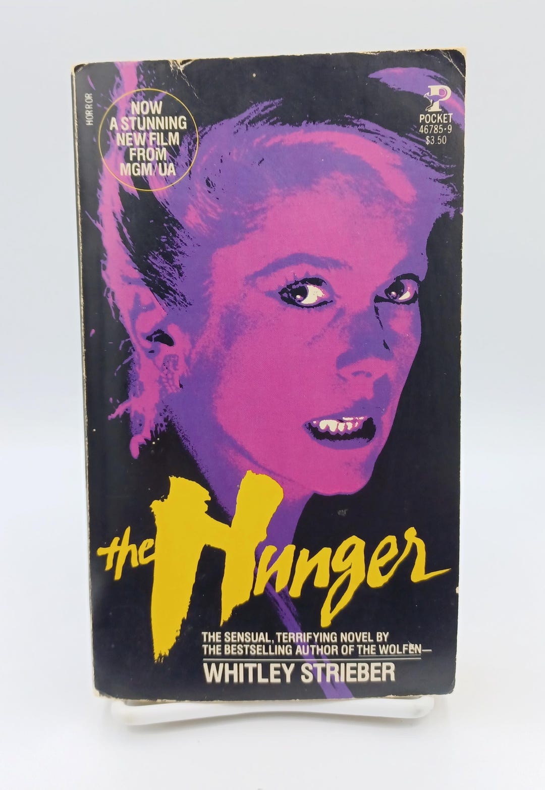 The Hunger (1982) Whitley Strieber, Vintage Fiction Paperback Book