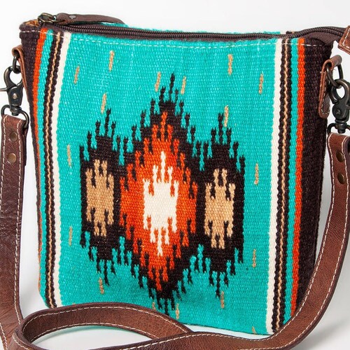 Western Hand Tooled Leather Purse Wrist Strap Cowhide Etsy