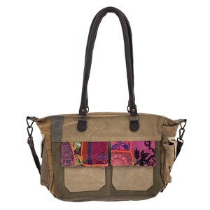 Purses made from recycled army tents shop