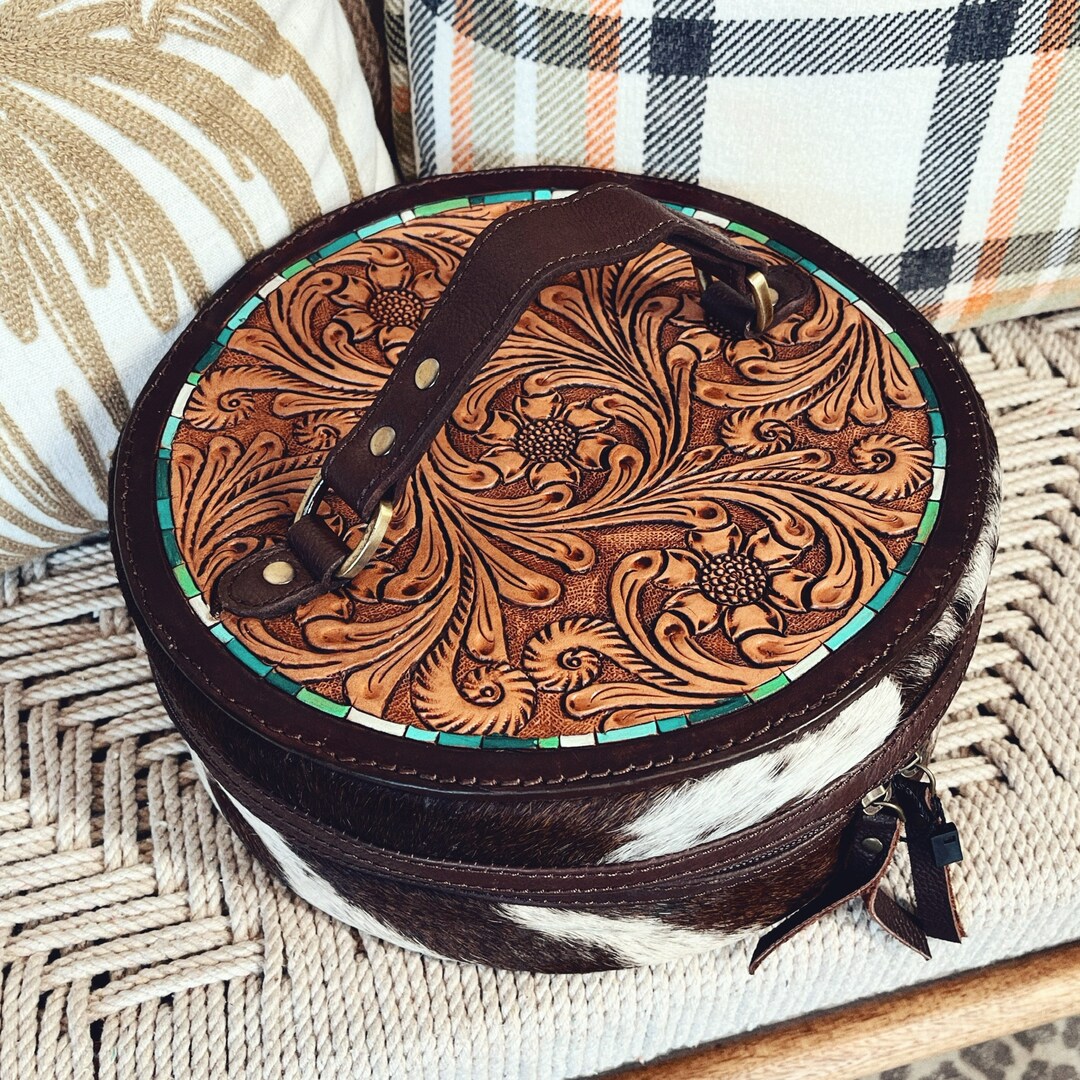 Canyon Jewelry Case in Hair-On Leather main image 0
