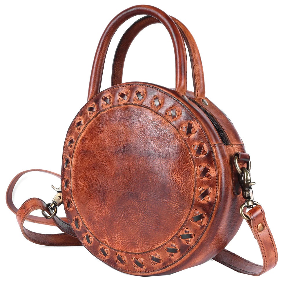 Hair-On & Leather Canteen Bag - HP3394