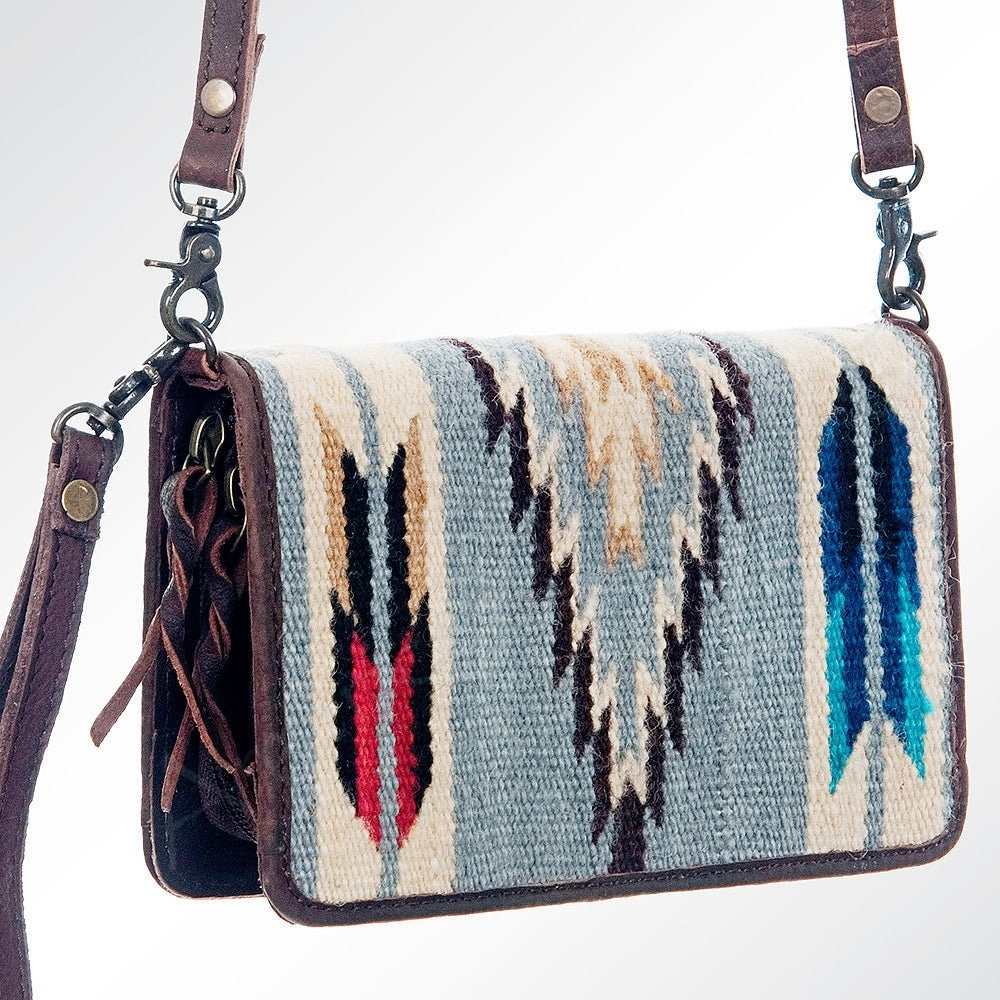 White Beaded Purse Strap, Native Bag Strap, Tribal Phone Lanyard