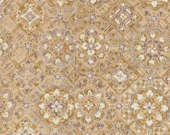Vintage Japanese Silk Kimono Fabric, Soft Satin Feel, Floral Pattern