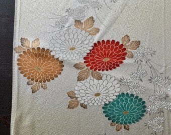 Kimono fabric, 156cm, vintage fabric, Japanese kimono, authentic kimono,silk fabric