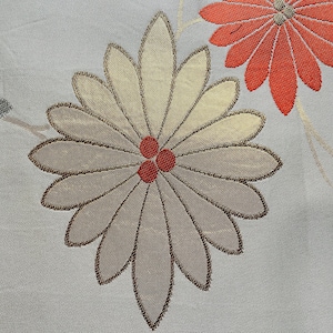 Obi fabric, 102cm, vintage fabric, Japanese obi sash, authentic obi, Japanese obi, silk fabric