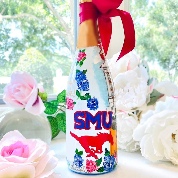 Hand Painted Graduation Bottle