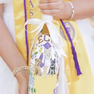 Custom Painted Graduation Bottle
