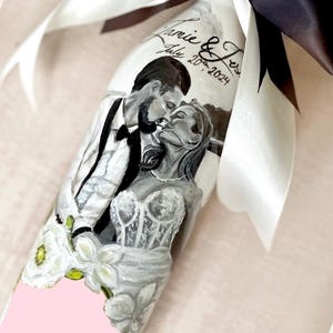 Custom Painted Bottle