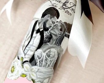 Custom Painted Bottle