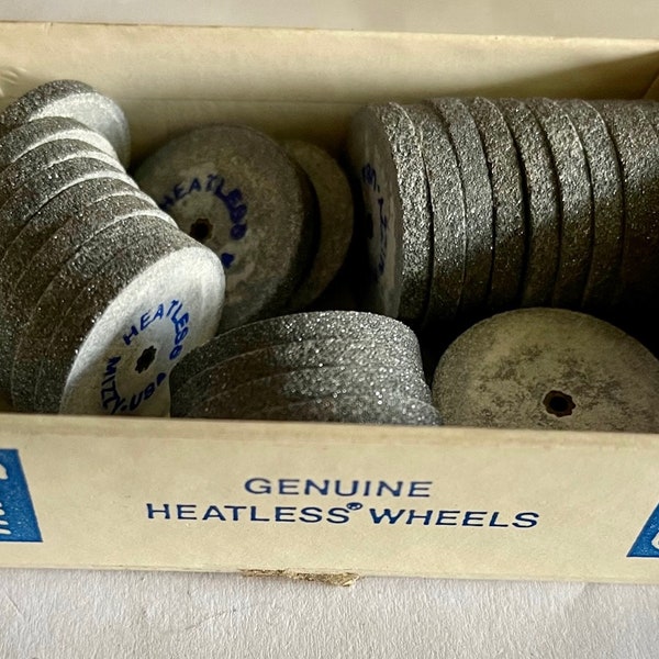 Jewelers Supply, Mizzy Heatless Wheels Size  1 x 1/8"