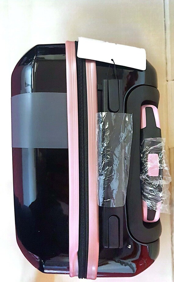 Hard Shell Cabin Suitcase 4 Wheel Luggage Trolley Cas… Gem