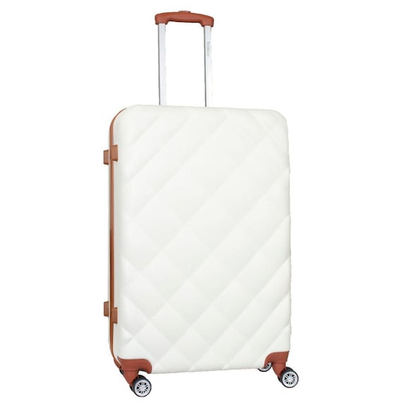 Hard Shell Suitcase With Combination Lock 4 Wheel… - image 5