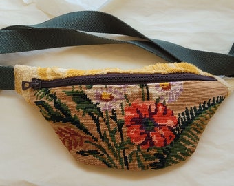 Lachineuse Borsa Grande In Tela Di Cotone Fucsia Con Tracolla Regolabile - Design Giapponese - 6